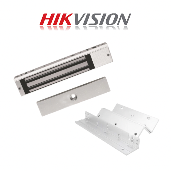 Hikvision Rim Lock Hikvision 280KG maglock with LED 12/24VDC | With Bracket