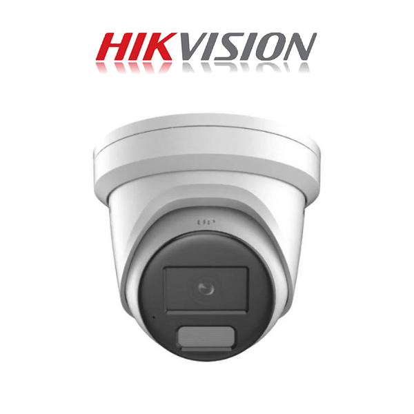 Hikvision 4 MP Smart Hybrid Light with ColorVu Fixed Turret Network Camera