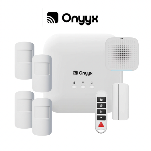 SALE! Onyyx Wireless Alarm System Kit | 4x PIRs | Outdoor Siren