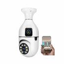 NEW! PTZ 2MP Dual Lens Wifi Bulb Camera
