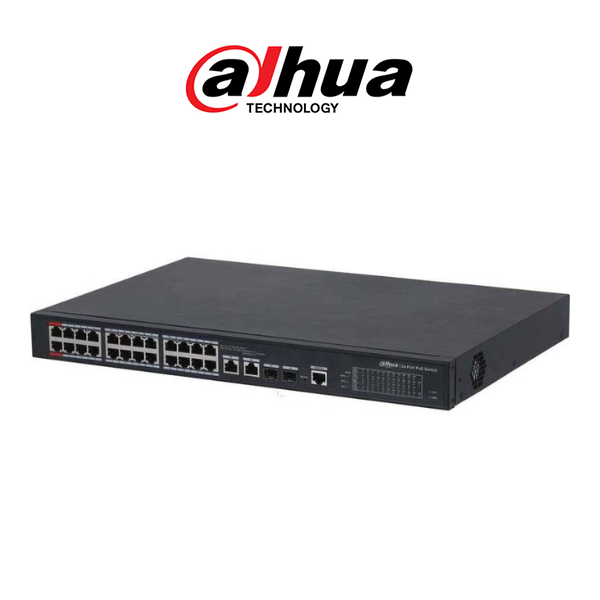 Dahua Switch Managed 24 PoE 10/100 2-Port GB RJ45 2-Port GB SFP 240W