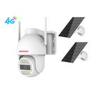 HiVideo 4G H5SA Solar Battery Pan Tilt CCTV Camera | 2x Solar Panels | Works with a Sim Card