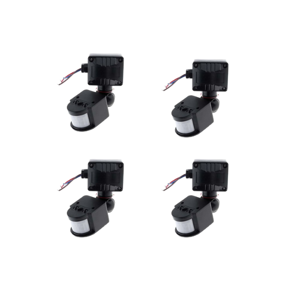 *Pack of 4* 220v Outdoor Motion Sensor for outdoor Lighting