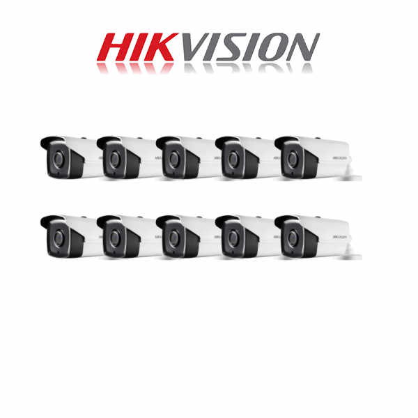 ** Pack of 10 **Hikvision 2MP HD1080P Long range EXIR Hybrid Turbo Camera, 80M Night vision ( R700 each)
