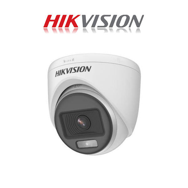 Hikvision Turbo 2 MP Smart Hybrid Light with ColorVu Dome Camera | With Audio