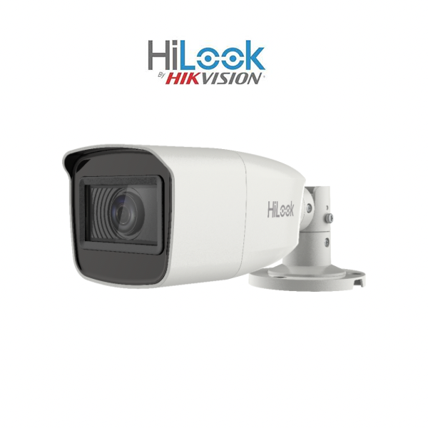 HiLook by Hikvision 2 MP Ultra Low Light Motorized Varifocal Bullet Camera, 70m IR