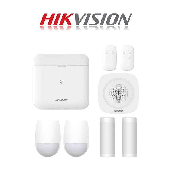 Hikvision AX Pro 64 Zone Wireless Alarm Kit- INDOOR & OUTDOOR