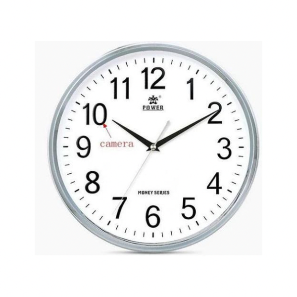 Wifi Hidden camera wall clock, view from anywhere on your smartphone