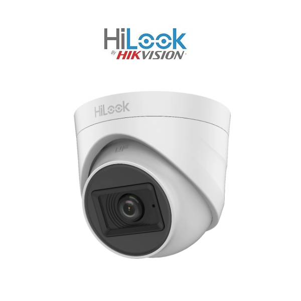 Hilook by Hikvision 1080p Dome camera with built in microphone, 20m IR