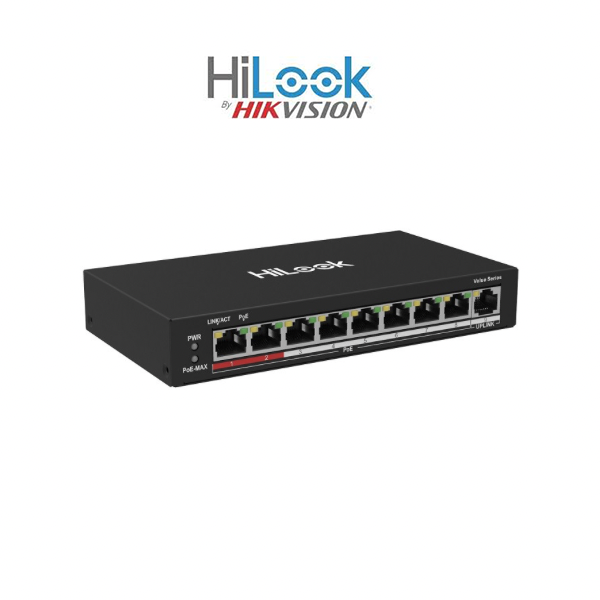 HiLook 8 Port Fast Ethernet Unmanaged POE Switch