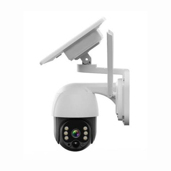 Solar Wifi Pan Tilt camera, 2MP with night vision - Motion detection - 2 way audio