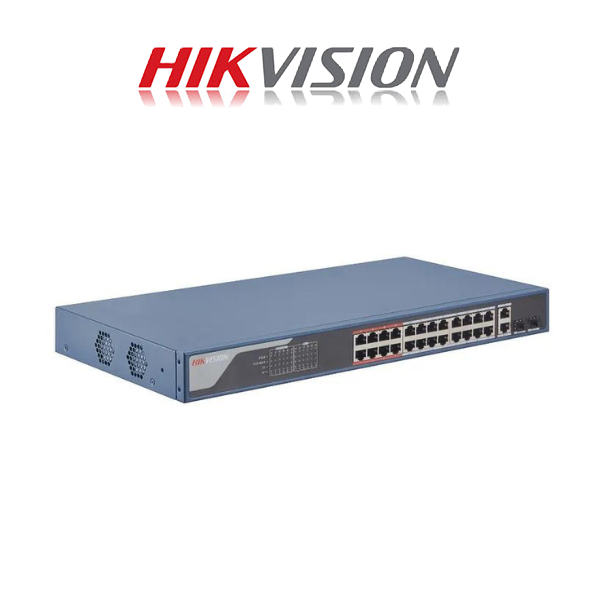 Hikvision 24 Port Fast Ethernet Smart POE Switch